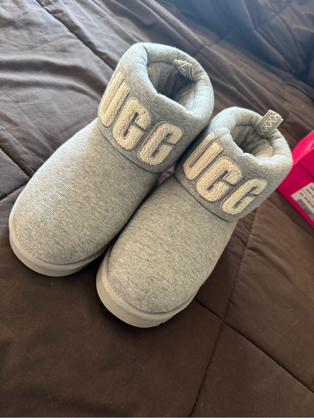 UGG Mini Fur Jersey Cozy Seal Boots